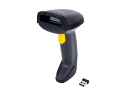 Equip 2D-Barcodescanner Laser Wireless/2.4GHz+BT+Hlt schwarz
