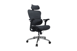Equip Ergonomischer Bürostuhl+Kopf/Armstützen blau/schwarz lite Retail