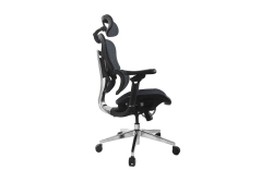 Equip Ergonomischer Bürostuhl+Kopf/Armstützen blau/schwarz lite Retail