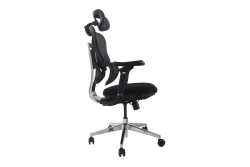 Equip Ergonomischer Bürostuhl+Kopf/Armstützen+SFS schwarz lite Retail
