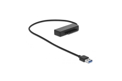 DELOCK USB Type-A zu SATA Konverter mit 3.5 Schutzhülle