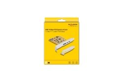 DELOCK PCI Express x4 Karte zu 1x extern USB TypeC 10 Gbps B