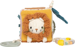 Babyspielzeug Spielwürfel aus Stoff „Little Lion“