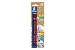 STAEDTLER Bleistift Tradition Jumbo 2B Dreikantform 2Stk....
