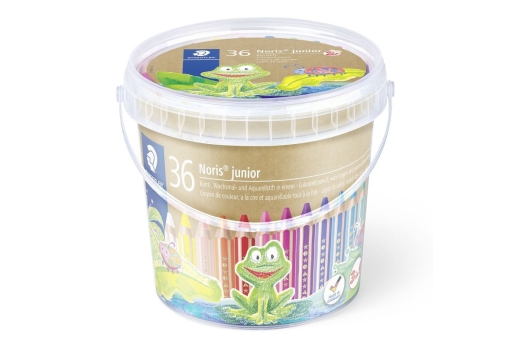 STAEDTLER Buntstifte Noris junior 36 Stk. im Eimer retail