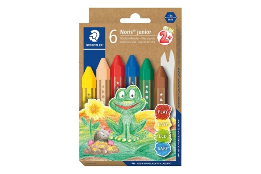 STAEDTLER Wachsmalkreide Noris junior 6 Stk. retail