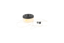 RealPower LED-Lichterkette LT-800,8m lang,Kurbel,Batterie