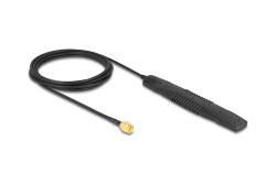 DELOCK 5G LTE, WLAN Antenne SMA Stecker 2,5dBi starr schwarz