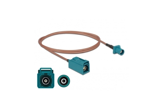 DELOCK Antennenkabel FAKRA Z Stecker FAKRA Z Buchse RG-316