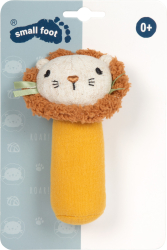 Babyspielzeug kleine Rassel & Stoffgreifling „Little Lion“