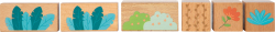 Holzbausteine „Jungle Friends“