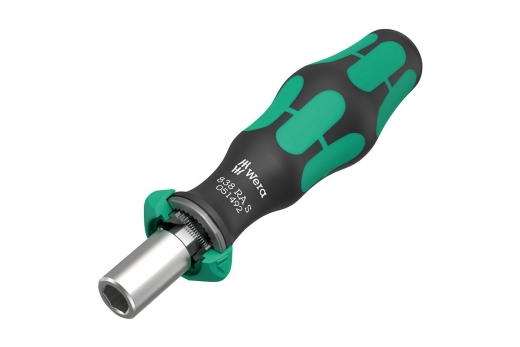 Wera Bits-Handhalter mit Ratschenfunktion 1/4, 838 RA S