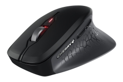 CHERRY STREAM Wireless COMFORT Maus schwarz