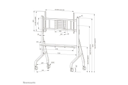 Neomounts BOS 65-110 1TFT weiß Max.125KG TÜV