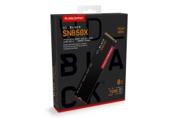 SSD WD Black M.2 2280 8TB NVMe SN850X intern