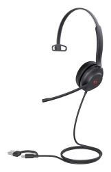 Yealink Headset UH37 Mono Teams USB-C/A