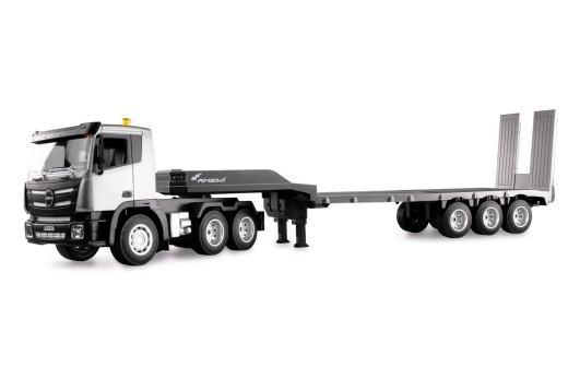 Amewi RC Baustelle G836E Zugmaschine mit Tieflader 1:24 RTR