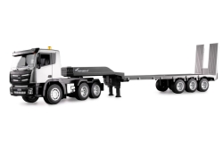 Amewi RC Baustelle G836E Zugmaschine mit Tieflader 1:24 RTR