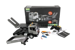Amewi RC Baustelle G836E Zugmaschine mit Tieflader 1:24 RTR