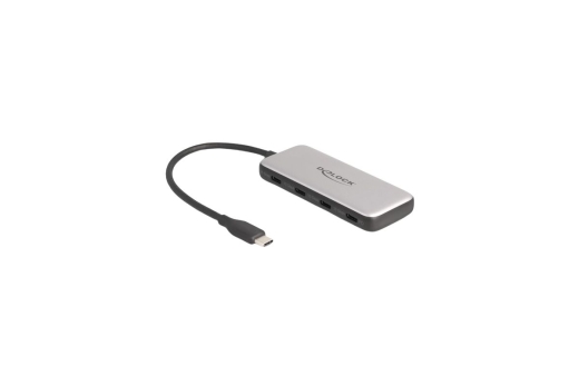 DELOCK USB 10 Gbps USB Type-C Hub mit 4x USB Type-C Buchse