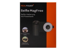 RealPower Selfie MagFree,Selfieholder,4.800mAh,Selfie Light