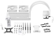 be quiet! WAK LIGHT LOOP 240mm White All-in-One Wasserkühlg.