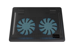 CONCEPTRONIC 2-Fan USB-A2.0 Laptop-Kühlpad 3Kg 15.6 sw