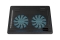 CONCEPTRONIC 2-Fan USB-A2.0 Laptop-Kühlpad 3Kg 15.6 sw
