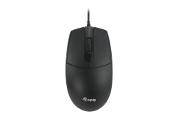 Equip Silent-Maus USB-A Stecker L+R 1.50m schwarz