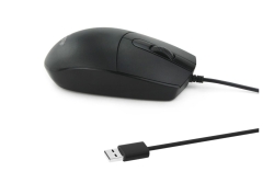Equip Silent-Maus USB-A Stecker L+R 1.50m schwarz