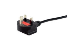 Equip Stromkabel UK-BS1363 ->C13 St/Bu schwarz 5.00m PVC Polybeutel