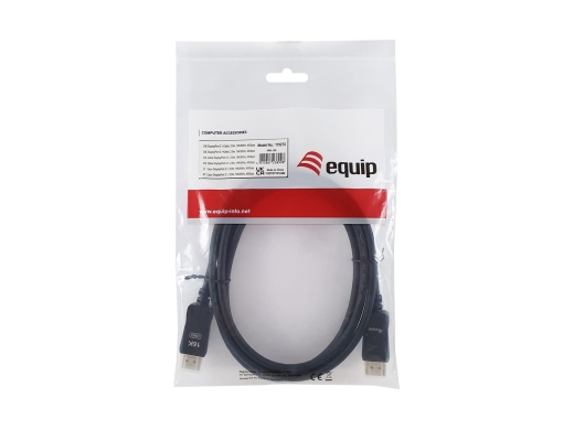 Equip DisplayPort 2.1 16K/60Hz St/St 2.00m schwarz