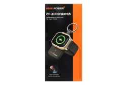 RealPower Powerbank PB-1000watch,1000mAh für iwatch schwarz