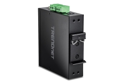 TRENDnet 5-Port Hardened Industrial Gigabit DIN-Rail Switch