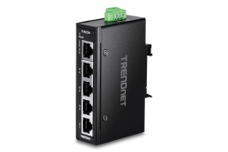 TRENDnet 5-Port Industrial Fast Ethernet DIN-Rail MiniSwitch