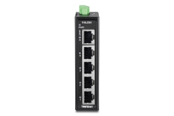 TRENDnet 5-Port Industrial Fast Ethernet DIN-Rail MiniSwitch