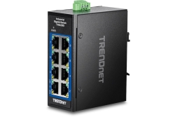 TRENDnet 8-Port Industrial Gigabit DIN-Rail Mini Switch