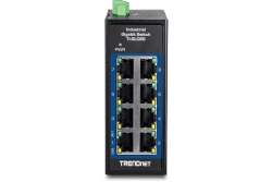TRENDnet 8-Port Industrial Gigabit DIN-Rail Mini Switch