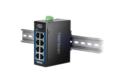 TRENDnet 8-Port Industrial Gigabit DIN-Rail Mini Switch