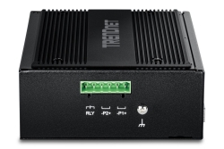TRENDnet 10-Port Industrial Gigabit 400W PoE++ DIN-Rail Swit