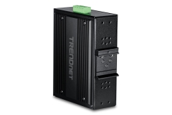 TRENDnet 10-Port Industrial Gigabit 400W PoE++ DIN-Rail Swit