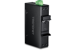TRENDnet 5-Port Industrial Gigabit PoE+ DIN-Rail Mini Switch