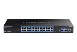 TRENDnet 26-Port Industrial Gigabit L2 Managed RM Switch