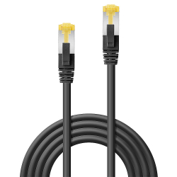 LINDY Patchkabel Cat6A U/UTP LSZH, schwarz 10pcs 1,00m