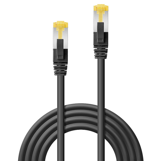 LINDY Patchkabel Cat6A U/UTP LSZH, schwarz 10pcs 3,00m