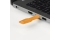 LINDY RJ45 Port Schlösser Orange, 10 Stck + 1 Schlüssel