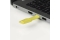 LINDY RJ45 Port Schlösser GELB, 10 Stck + 1 Schlüssel