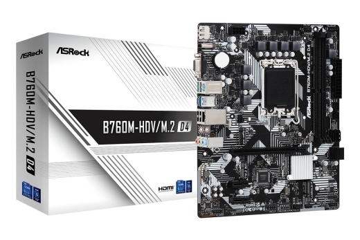 ASRock B760M-HDV/M.2 D4 1700 mATX HDMI/DP/VGA DDR4 retail