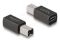 DELOCK USB 2.0 Adapter USB Type-C Buchse zu Typ-B Stecker