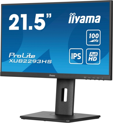 IIYAMA 54.5cm (21,5) XUB2293HS-B6 16:9 HDMI+DP IPS
